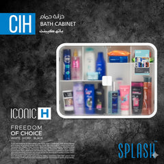 Iconic Splash Bathroom Cabinet – Sleek Modern Organizer