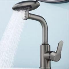 4-Mode 360° Basin Faucet – Hot & Cold ABS Sink Mixer Tap