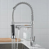 Stainless Steel Pull-Down Kitchen Faucet – Sleek & Durable