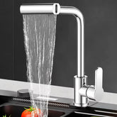 360° Rotating Modern Kitchen Sink Mixer Tap | Kitchen Faucet with 4 Water Modes