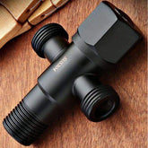 High-Quality Stainless Steel Two-Way Angle Valve T-Cock (Pack of 2) – Durable & Efficient Water Control