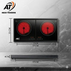 Anex AG-2162 Double Infrared Ceramic Cooker 3500W