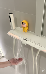 Premium White Imported Piano Shower Set | Luxury Bathroom