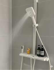 Premium White Imported Piano Shower Set | Luxury Bathroom