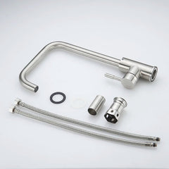 Premium Kitchen Sink Faucet – 304 Stainless Steel Mixer Tap