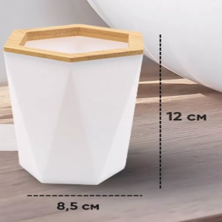 Premium Hand Soap Dispenser – Liquid Soap, Shampoo, Hand Wash, Sanitizer, Lotion Bottle – Durable Plastic with Elegant Wooden Lid – Ideal for Kitchen & Washbasin (Pack of 1)