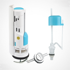Commode Fitting Double Push for One-Piece Toilet – Efficient Dual Flush Mechanism