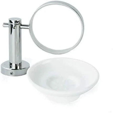 High-Quality Stainless Steel 304 Soap Holder with Ceramic Plate – Elegant & Practical