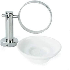 High-Quality Stainless Steel 304 Soap Holder with Ceramic Plate – Elegant & Practical