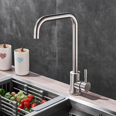 Premium Kitchen Sink Faucet – 304 Stainless Steel Mixer Tap