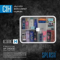 Iconic Splash Bathroom Cabinet – Sleek Modern Organizer