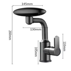 4-Mode 360° Basin Faucet – Hot & Cold ABS Sink Mixer Tap
