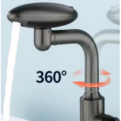 4-Mode 360° Basin Faucet – Hot & Cold ABS Sink Mixer Tap