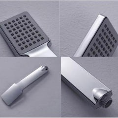 High-Pressure Square Shower Head – Universal Handheld Shower