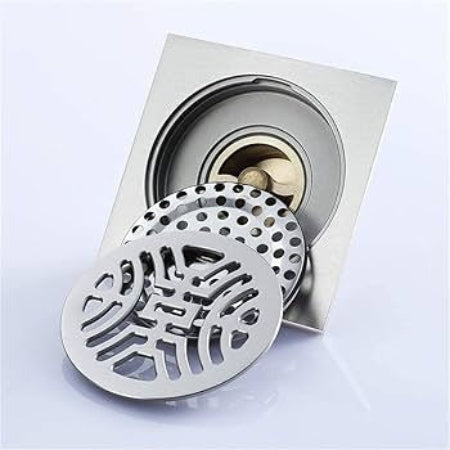 "Heavy-Duty Shower Drain Cover – Premium Floor Drain Protector for Superior Water Flow"