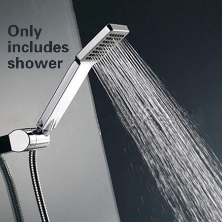 High-Pressure Square Shower Head – Universal Handheld Shower