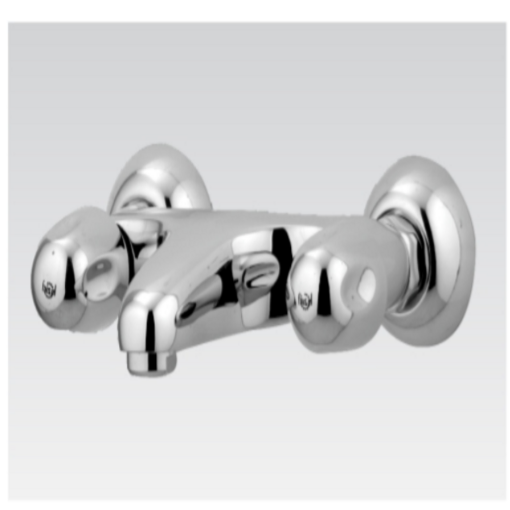 Faisal Sanitary  Masjid Mixer 2 Knob with Head Deluxe Range