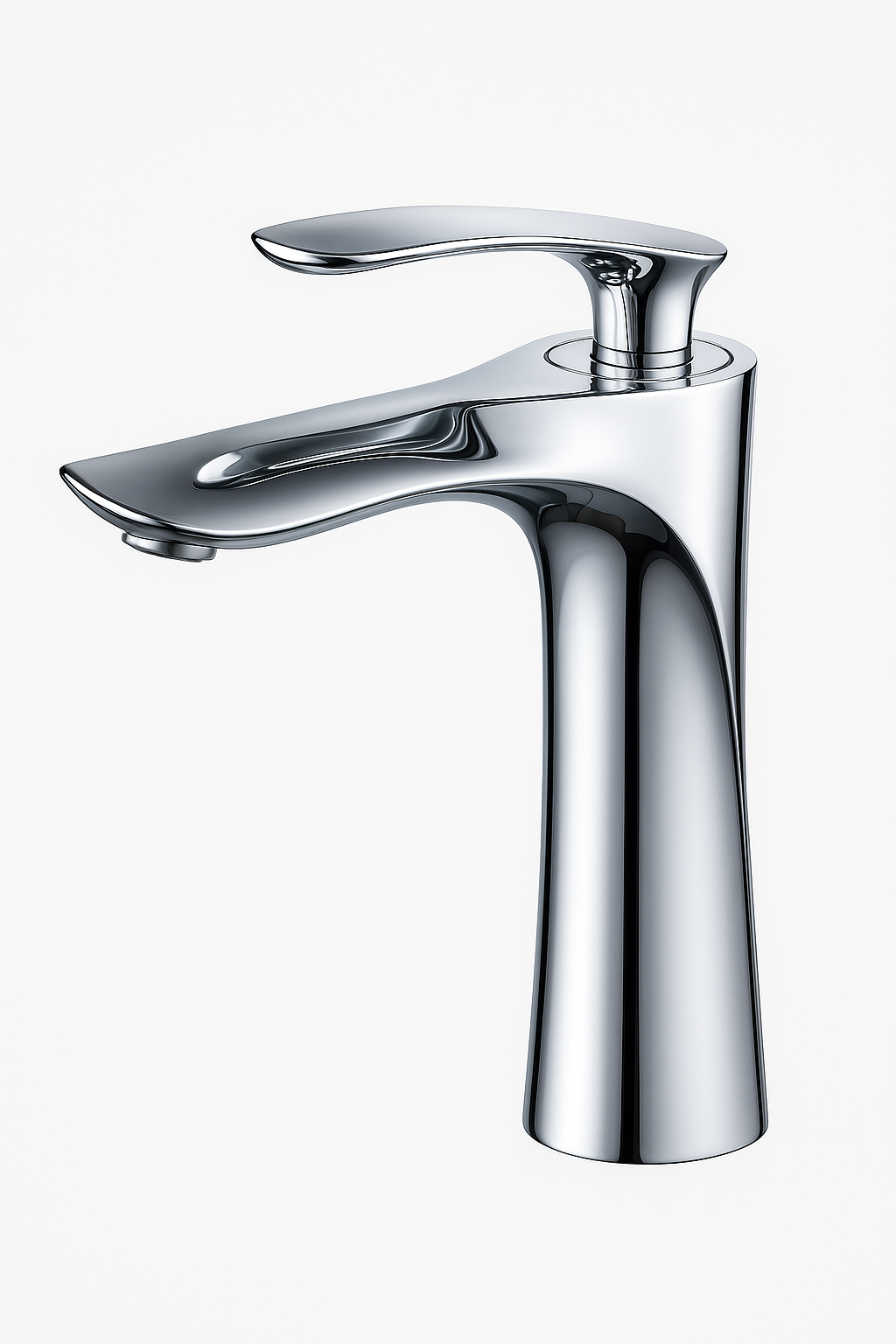 Chrome Alloy Basin Mixer Tap – Hot & Cold Water Faucet