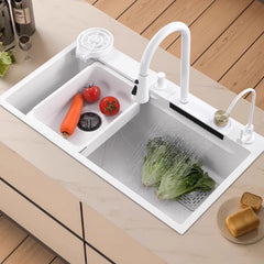Modern Stainless Steel Waterfall Kitchen Sink – Factory Direct Sale