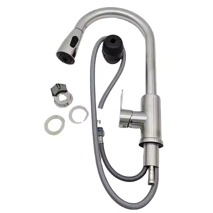 Pull-Out Kitchen Sink Faucet – Hot Cold | Abid Traders