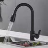 Black Pull-Out Kitchen Faucet – 304 Steel | Abid Traders