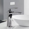 Chrome Alloy Basin Mixer Tap – Hot & Cold Water Faucet