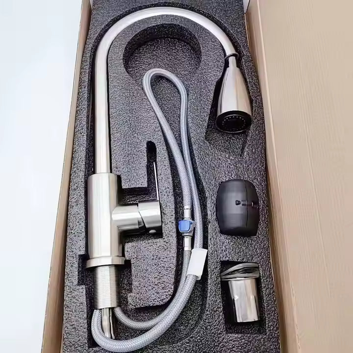 Pull-Out Kitchen Sink Faucet – Hot Cold | Abid Traders