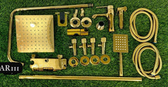 8 Pcs Bathroom Shower Set – Modern Design & Easy to Install