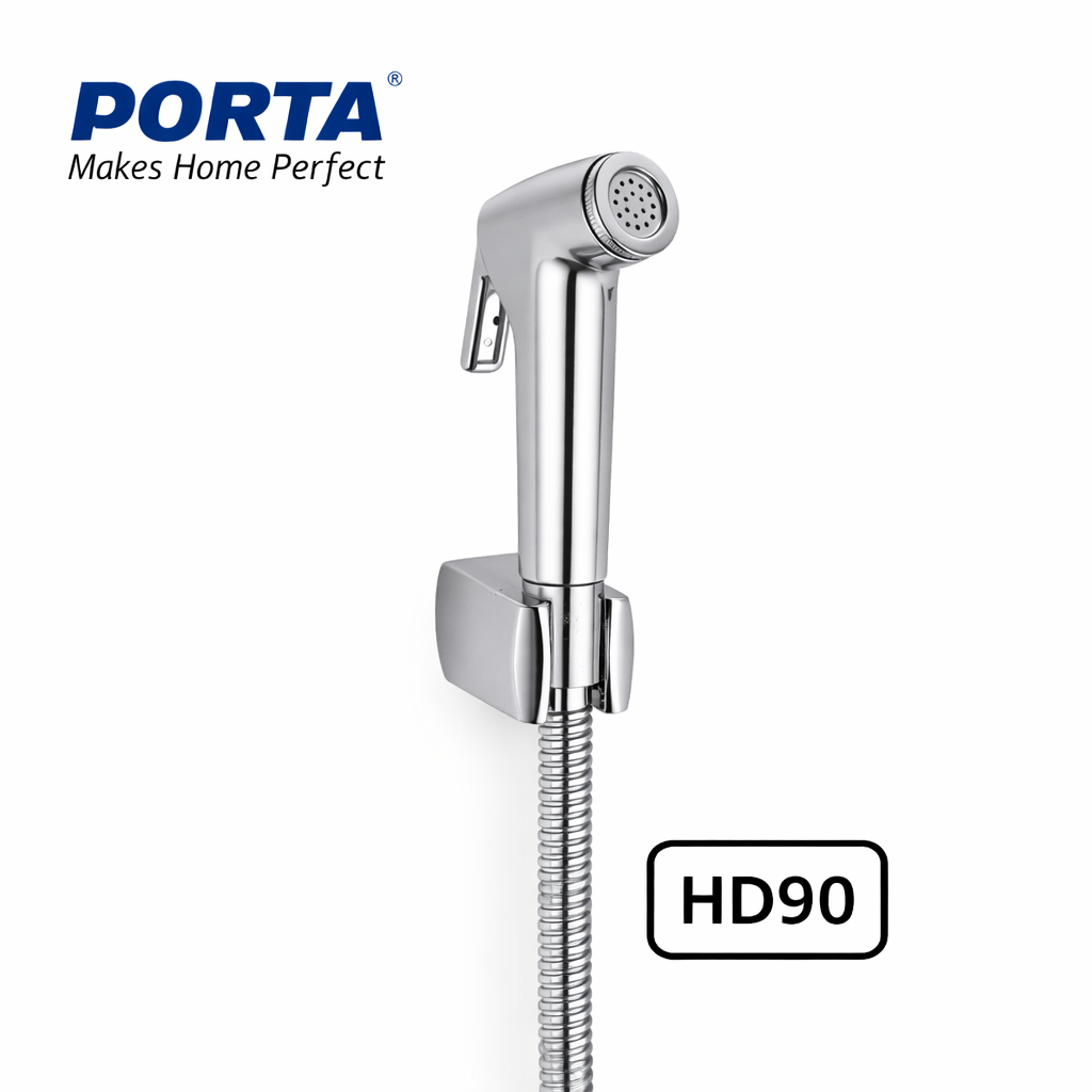 PORTA HD 90 Toilet Shower | Chrome Muslim Shower Set